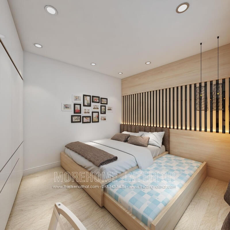 Giường ngủ chung cư hiện đại Giường ngủ chung cư hiện đại