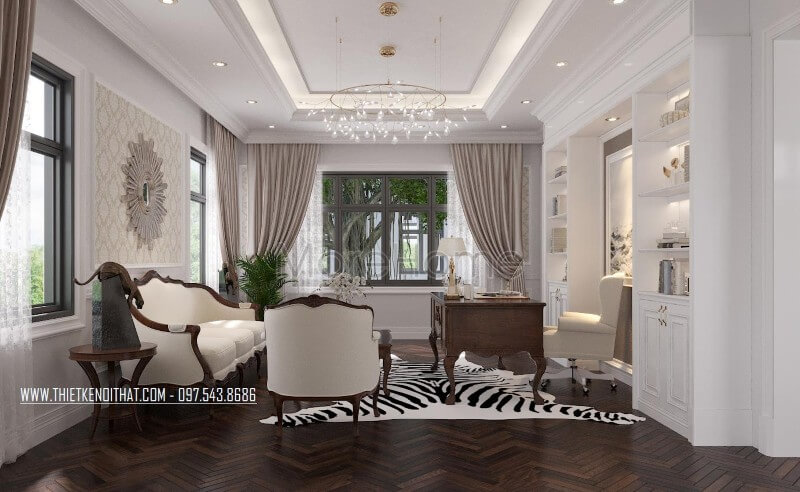 Sofa biệt thự tân cổ điển Sofa biệt thự tân cổ điển
