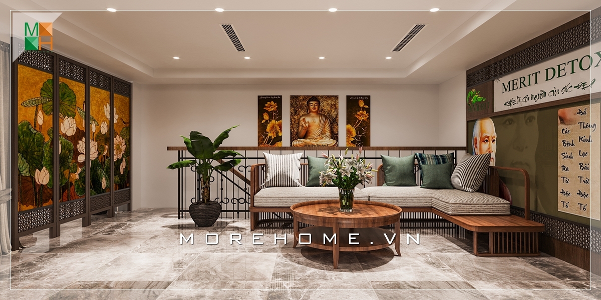 Mẫu sofa gỗ phong cách hiện đại, cách điệu tạo điểm nhấn cuốn hút cho cả không gian tiếp khách của gia chủ Mẫu sofa gỗ tự nhiên, gỗ óc chó đẹp