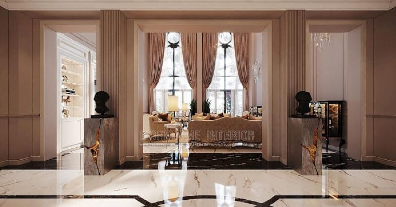 Thiết kế nội thất biệt thự cao cấp đẹp sang trọng Vinhomes Imperia Hải Phòng. Mẫu nội thất biệt thự đẹp