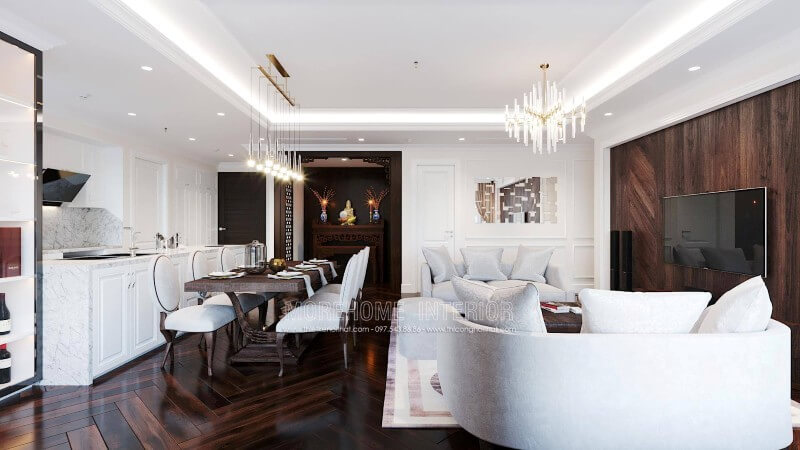 Mẫu sofa tân cổ điển được khách hàng yêu thích hiện nay