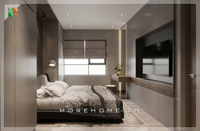 # 16 Ý tưởng phòng ngủ đẹp trong thiết kế nội thất căn hộ chung cư 110m2 tại Đà Nẵng 2022-2025